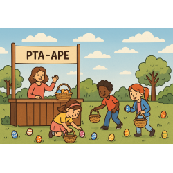 Fête de Pâques - Chasse aux oeufs